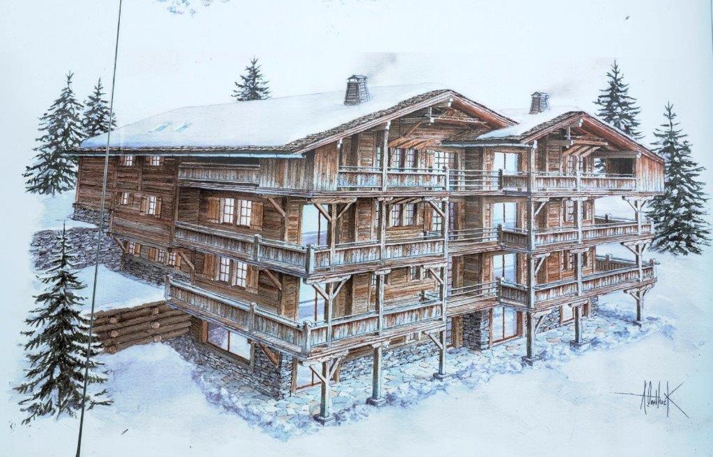 Luxury Grimentz Apartment Exteriér fotografie